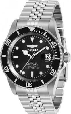 Invicta 29178 42MM Pro Diver Automatic Men's 200M Black Stainless Steel Watch