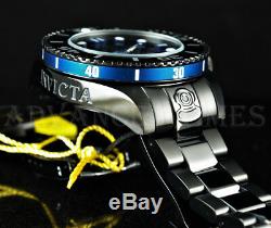 Invicta Grand Diver GEN II BLACK COMBAT Blue Edge Automatic Black IP SS Watch