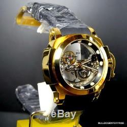 Invicta Man of War Coalition Forces Ghost Bridge Automatic Gold Plated Watch New