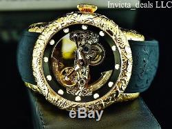 Invicta Men 50mm Empire Dragon Automatic Skeletonized DL Sapphire Crystal Watch
