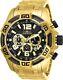 Invicta Men's Watch Pro Diver Scuba Black and Gold Tone Dial Bracelet 25853