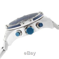 Invicta Men's Watch Speedway SCUBA Chronograph Blue Dial Steel Bracelet 25943