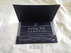 Invicta Reserve Jason Taylor Men's 53mm Chronograph Brand New