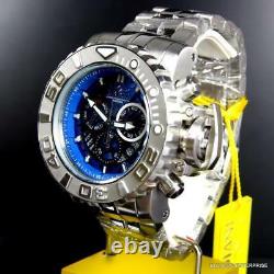Invicta Sea Hunter Gen II 70mm Stainless Steel Chronograph Blue Swiss Watch New