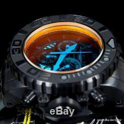 Invicta Sea Hunter Gen II 70mm Tinted Crystal Swiss Mvt Black Steel Watch New