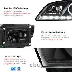 JDM SPEC For 2001-05 Lexus IS200 IS300 2JZ Black LED Halo Projector Headlights