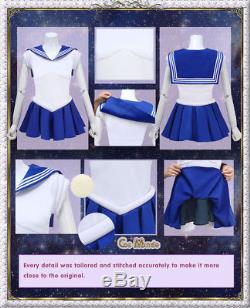 Japan Anime Sailor Moon Crystal Usagi Tsukino Cosplay Costume Deluxe Set