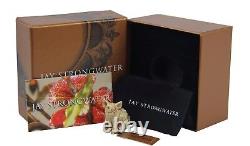 Jay Strongwater Marie Mini Pig Figurine Swarovski Crystals Brand New Box USA