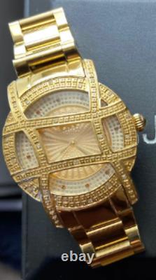 Jbw Olympia 10 Yr Anniversary 18k Gold 1/5 Ct. T. W Diamond Ladies Watch 38 MM New