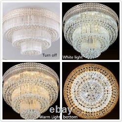 K9 Crystal Ceiling Fixture Light Pendant Lamp Chandelier Lighting 60/80cm