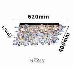 LED XL 62cm crystal ceiling light ceiling lamp chandelier wall light fixture