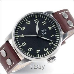 Laco Augsburg Type-A Dial Automatic Pilot Watch with Sapphire Crystal #861688