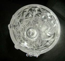 Lalique Bacchantes Vase Clear Brand New in Original Box 10547500 w-Gift Pkg