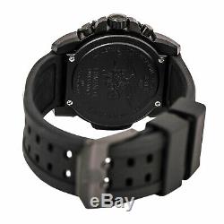 Luminox Men's Watch Navy Seal Colormark Chronograph Black Dial Strap 3081. BO