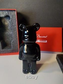 Medicom Baccarat Black Crystal Bearbrick Art Toy Figure designer mighty jaxx