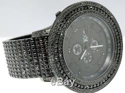 Mens Brand New 57 Mm Kc/Joe Rodeo Techno Com All Black Simulated Diamond Watch