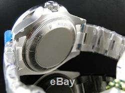 Mens Brand New Custom Rolex 46 Mm Sea Dweller Deep Sea Genuine Diamond Watch