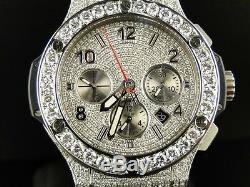 Mens brand new Hublot Big Bang 44mm evolution ceramic band diamond watch 15.95