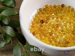 Mexican AMBER Crystal Sphere Crystal Ball, Jewelry Making, E1471