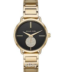 Michael Kors MK 3788 Women's'Portia' Quartz Stainless Steel Watch, Gold-Tone