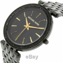 Michael Kors MK3337 Darci Crystal Black Pave Glitz Women's Ladies Wrist Watch