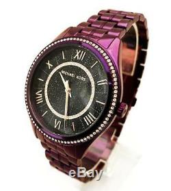 Michael Kors MK3724 Women's'Lauryn' Quartz Stainless Steel Purple Watch