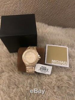 Michael Kors MK5720 Camille Crystal Pave Quartz Stainless Steel Watch