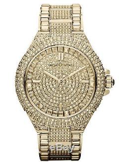 Michael Kors MK5720 Camille Swarovski Crystal Encrusted Gold Watch