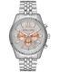 Michael Kors MK8515 Crystal Pave Dial Stainless Steel Chronograph Men's Watch