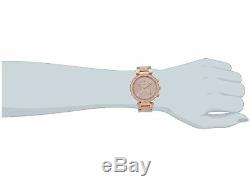 Michael Kors Original MK5896 Women's Parker Rose Gold Blush Crystal Set Watch