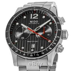 Mido Multifort Chronograph Automatic Men's Watch M025.627.11.061.00 Brand New