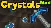 Minecraft Java Crystals Crystal Caves Mod Showcase