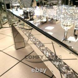 Mirrored Crushed Crystal Coffee Table FREE DELIVERY AVAILABLE