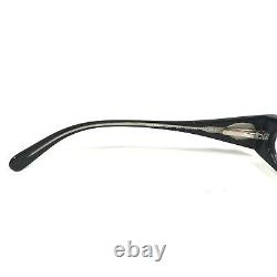 Miu Miu Eyeglasses Frames VMU05C 2AF-1O1 Black Clear Round Crystals 52-16-135