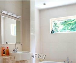 Modern Bathroom Crystal Wall Light Mirror Front Vanity Light LED Make-up Lamps