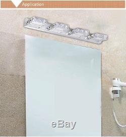 Modern Bathroom Crystal Wall Light Mirror Front Vanity Light LED Make-up Lamps