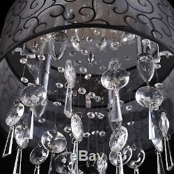 Modern Chandelier Crystal Ceiling Lamp Light Pendant Fixture Bedroom Living Room
