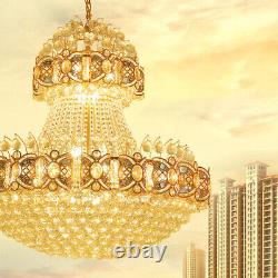 Modern Style Crystal Ceiling Light Chandelier Luxury Pendant Lamp Living Room