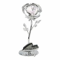 Mothers Day Gift Ideas Presents Gifts Special Mum Rose with Swarovski Crystal