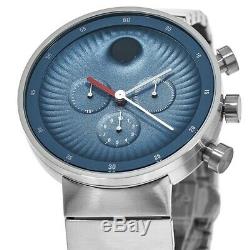 Movado 3680010 Men's Edge Concave Blue Quartz Watch