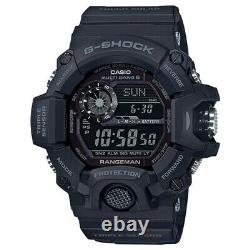 -NEW- Casio Master of G Rangeman G-Shock Black Watch GW9400-1B