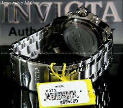 NEW Invicta Men Pro Diver Scuba VD53 Chronograph Stainless St. SILVER DIAL Watch