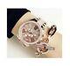 NEW Michael Kors MK6096 Wren Crystal Pave Dial Chronograph Ladies Wrist Watch