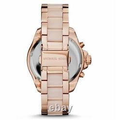 NEW Michael Kors MK6096 Wren Crystal Pave Dial Chronograph Ladies Wrist Watch