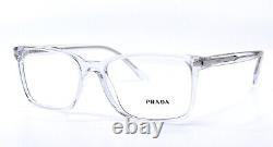 NEW PRADA PR 14WV 2AZ1O1 Crystal Demo Lens Eyeglasses Frame RX 56-18-150
