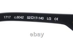 NEW PRODESIGN DENMARK 1717 c. 6042 BLACK/CRYSTAL EYEGLASSES 52-17-140 B36mm Japan