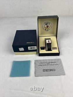 NEW Seiko Mickey Mouse Fantasia Sorcerer Mens Watch SXZ786 With New Battery