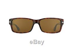 NWT Persol Sunglasses PO 2803S 24/57 Polarized Havana / Crystal Brown 58 mm 2457