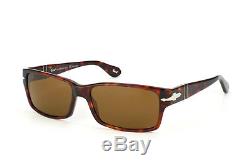 NWT Persol Sunglasses PO 2803S 24/57 Polarized Havana / Crystal Brown 58 mm 2457