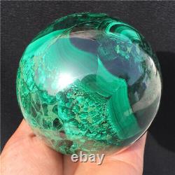 Natural peacock stone crystal ball quartz crystal ball sample reiki healing1.2kg